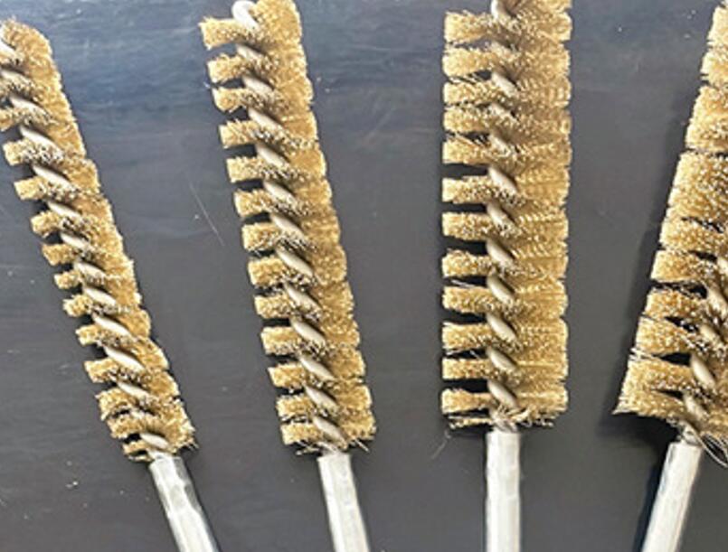 copper plated wire twisted wire brush