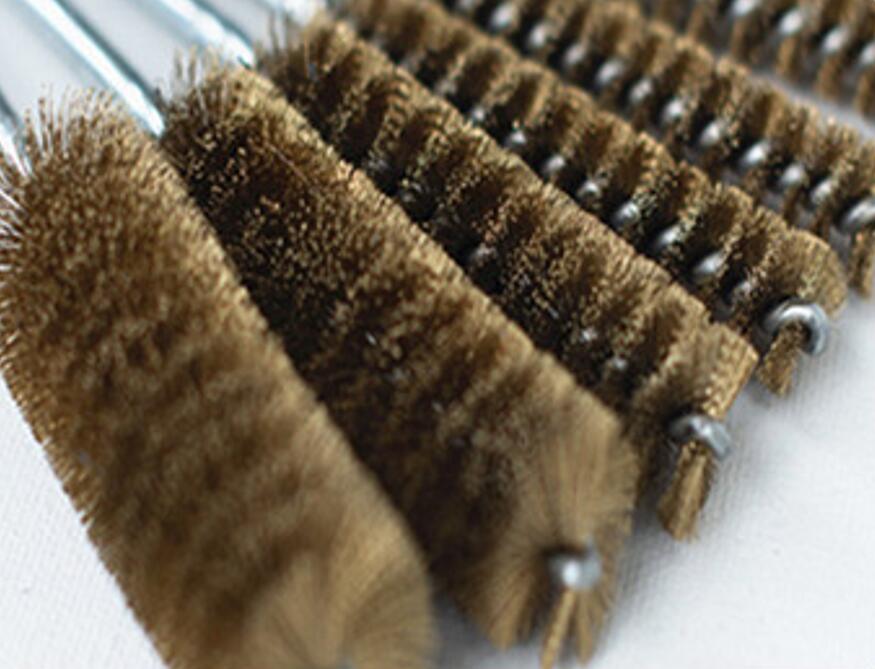 copper wire pipe brush