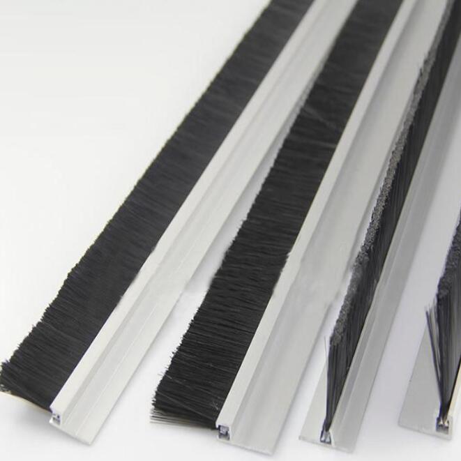 aluminium door brush strip