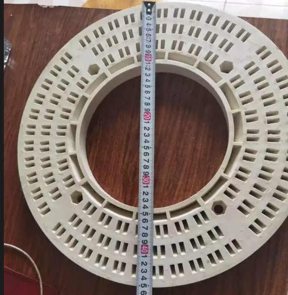 Three types of replacement gutter broom and side brush discs including plastic, wooden, and segmented options for road sweepers